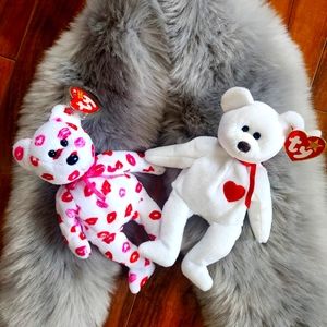TY BEANIE BABIES Valentines "Duo"